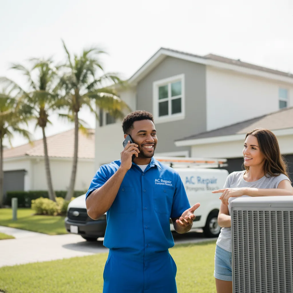 AC Repair Pompano Beach customer support in Kaibeto